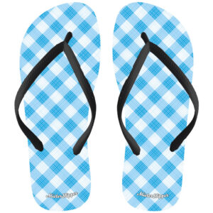 Blue White Squares